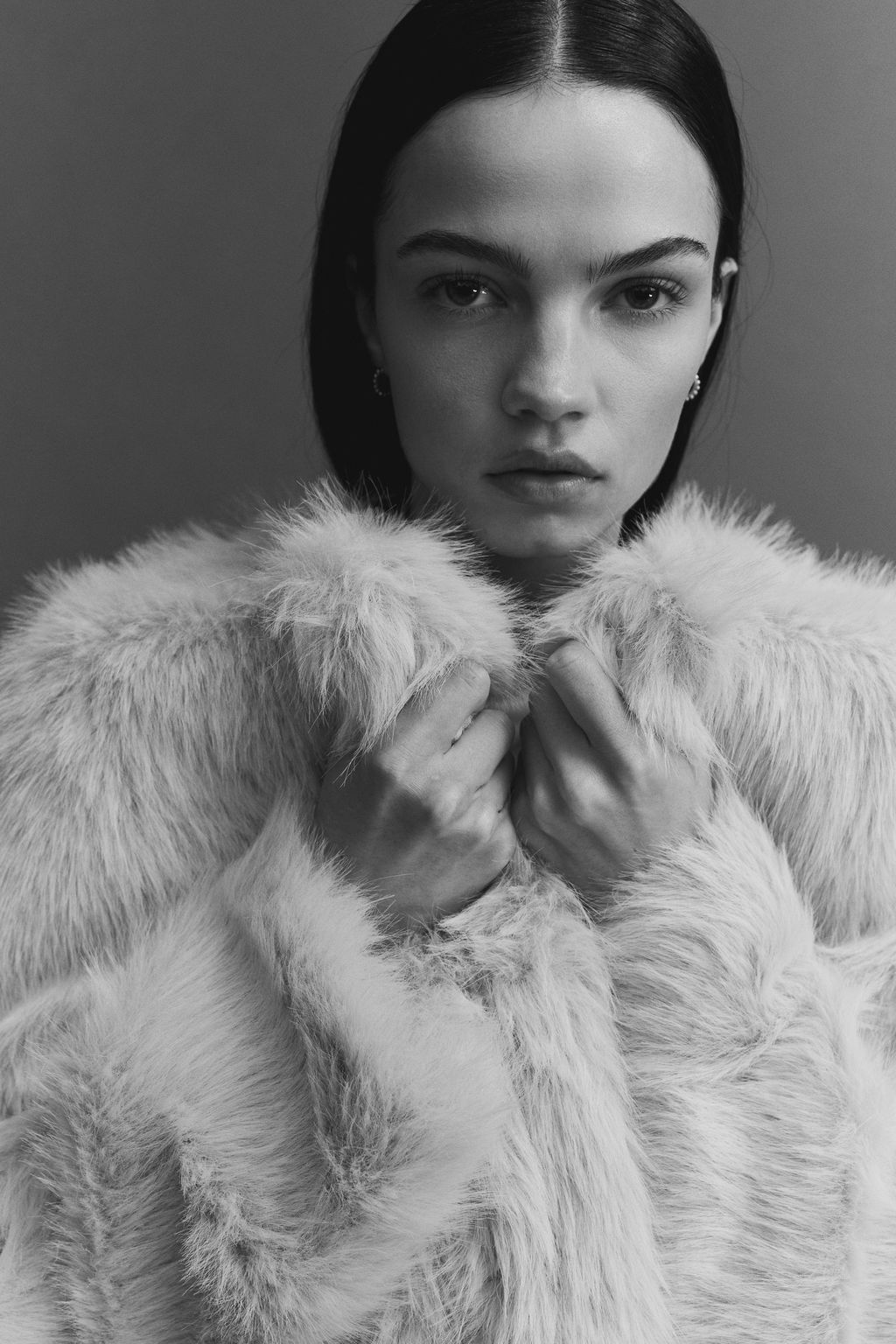 Abrigo efecto pelo - H&m фото 4