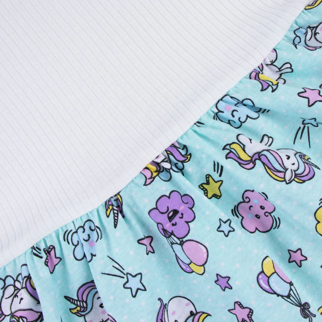 Платье рибана и кулирка 1638900106 - Youlala фото 2