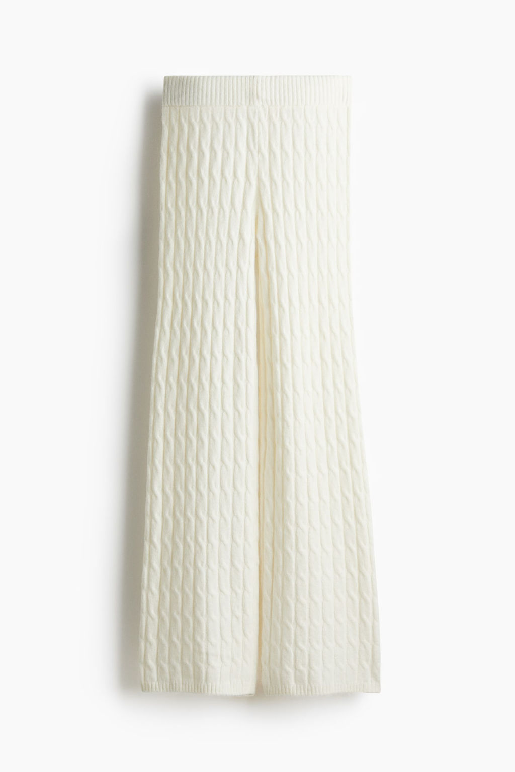 Pantalon en punto trenzado - H&m фото 5