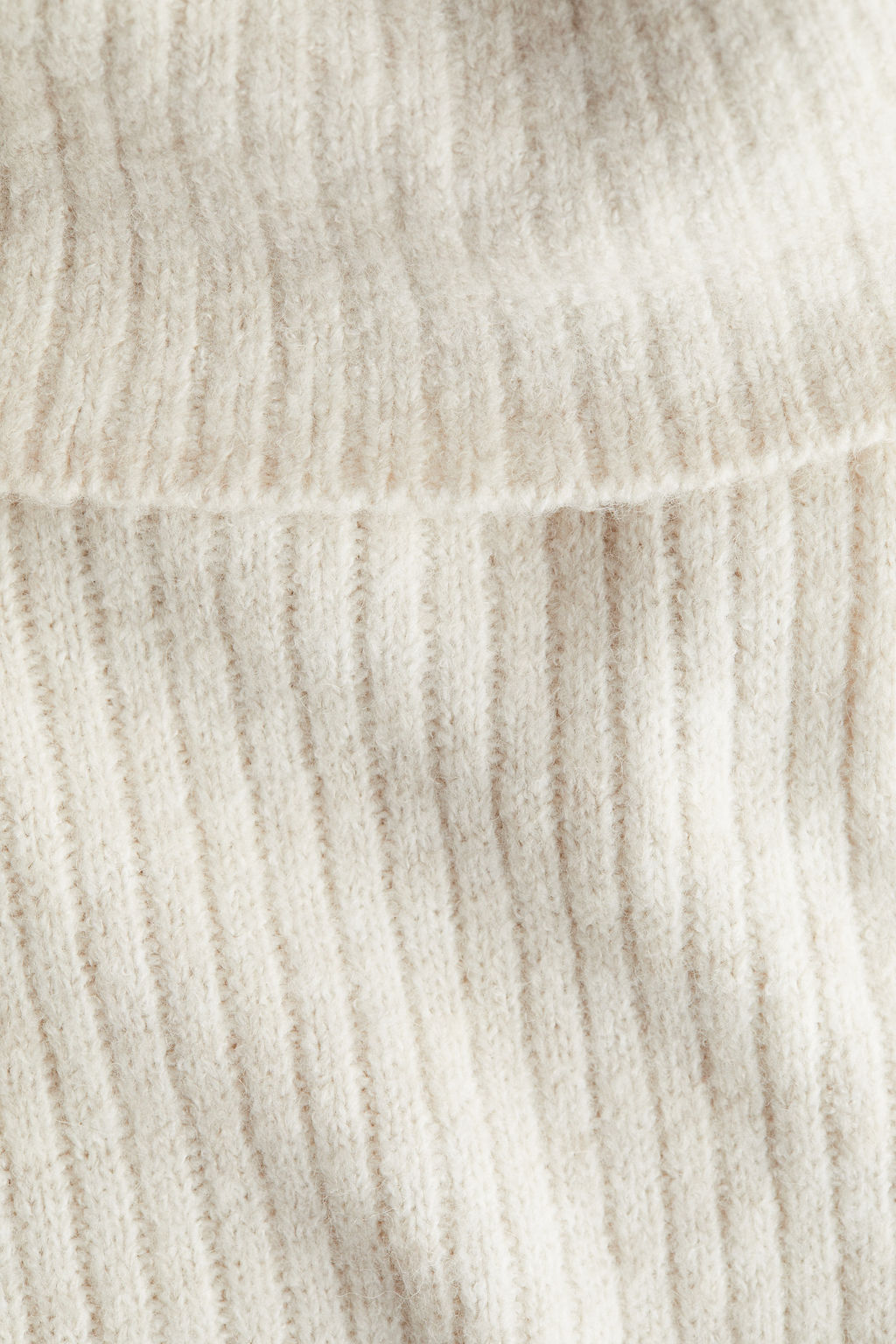 Vestido off-the-shoulder en punto de canal? - H&m фото 7