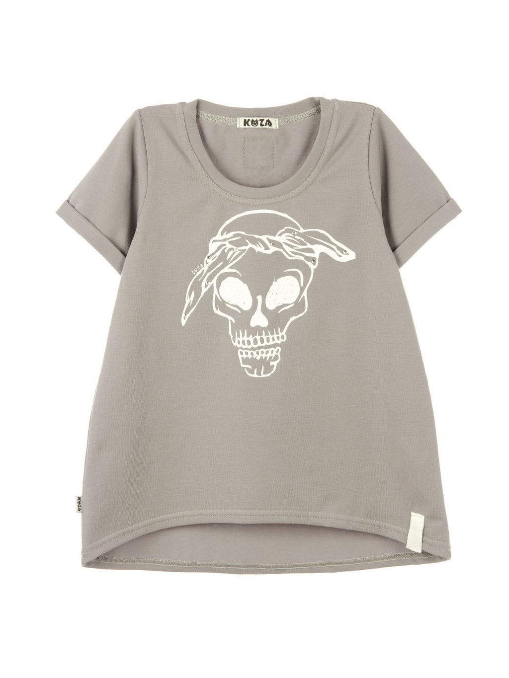 Футболка 729 светло-серый - K&casual фото 2