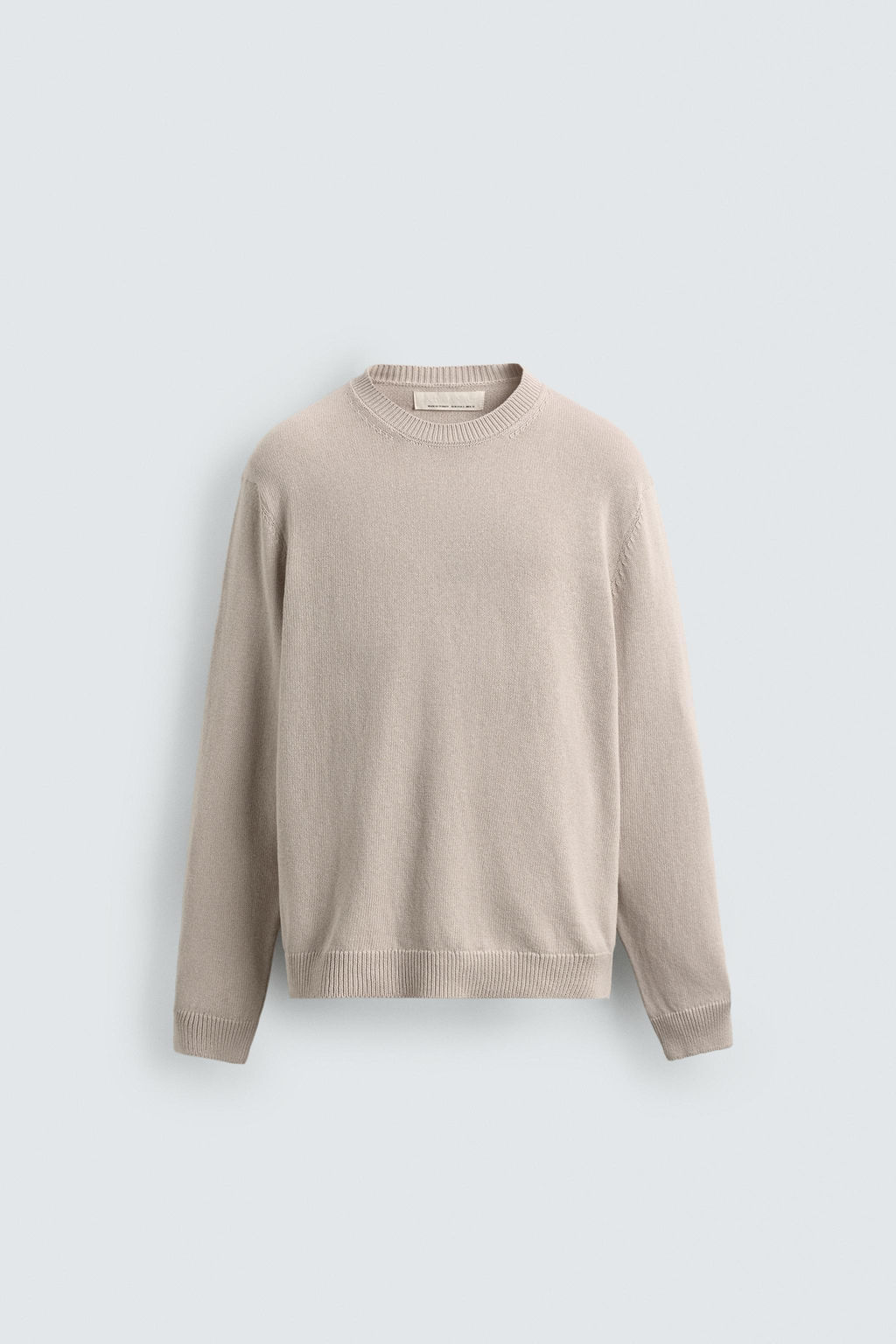 JERSEY REGULAR FIT ALGOD?N - LINO / Crudo - Zara фото 7