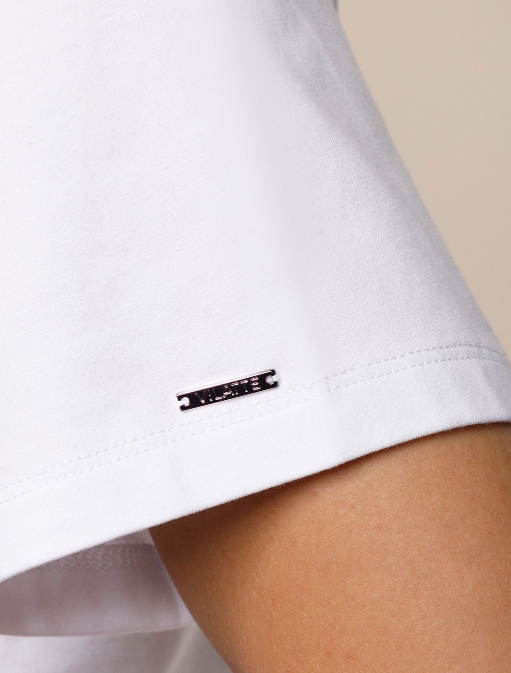 VILATTE / Футболка из премиального хлопка с авторским принтом  фото 3