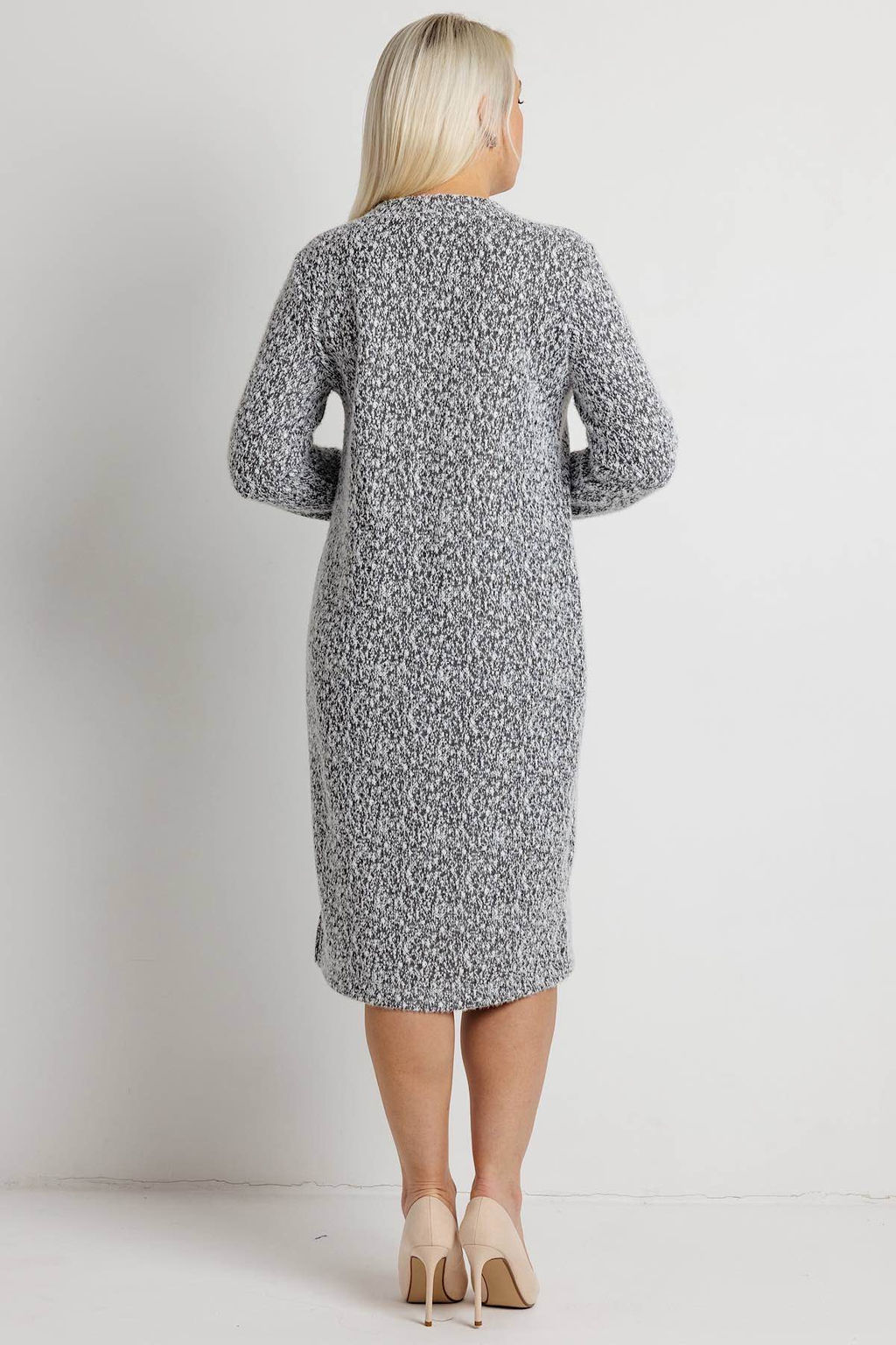 Платье женское 6135/04/Черно-белый - Rise фото 3