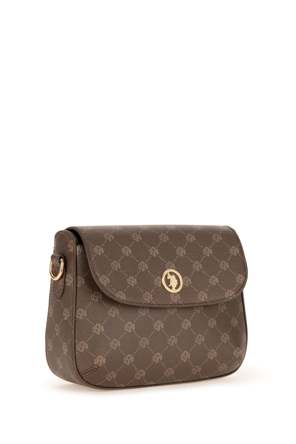 Женская коричневая сумка через плечо Неожиданная скидка в корзине - U.s. polo assn фото 4