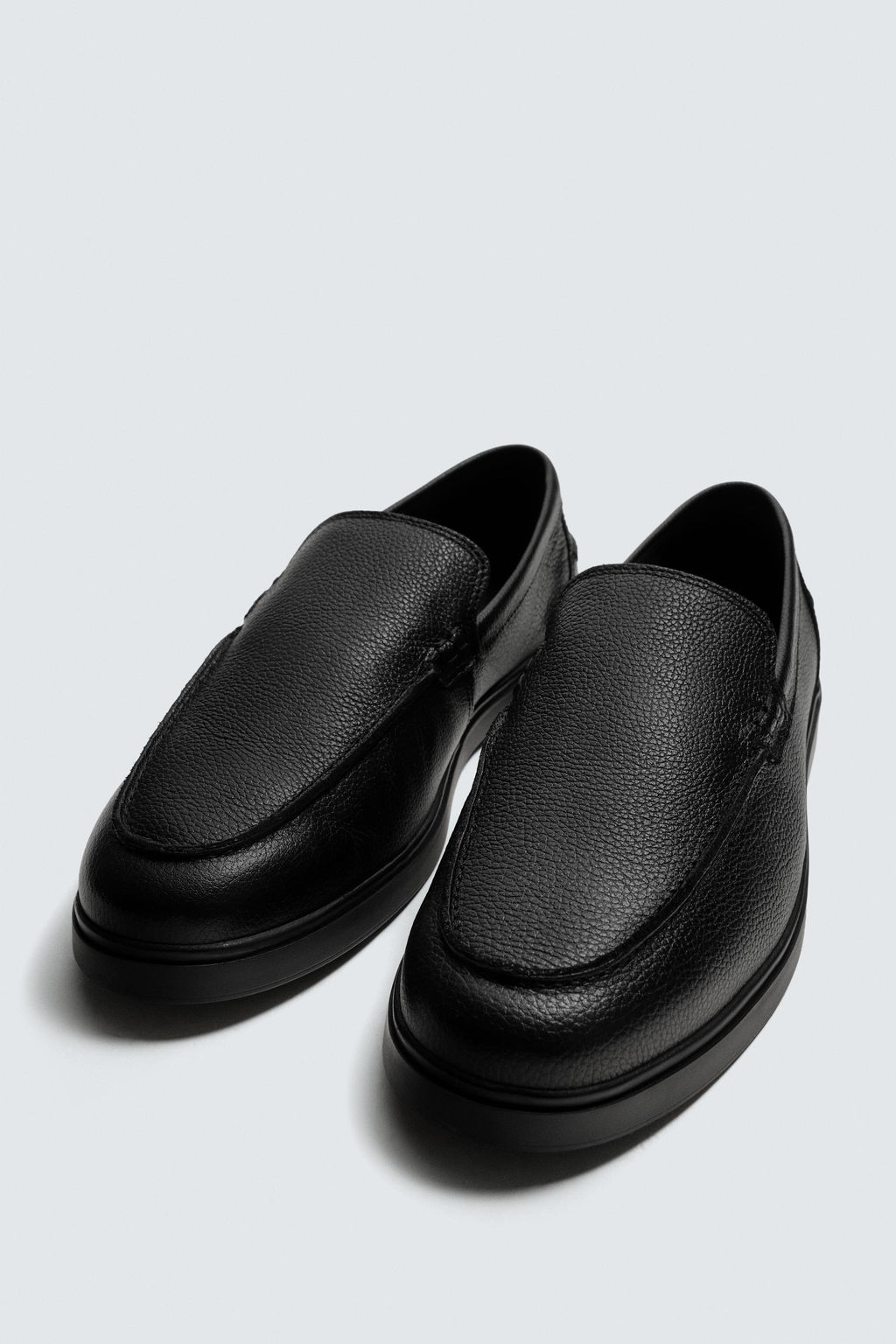 MOCAS?N PIEL CASUAL / Negro - Zara фото 2