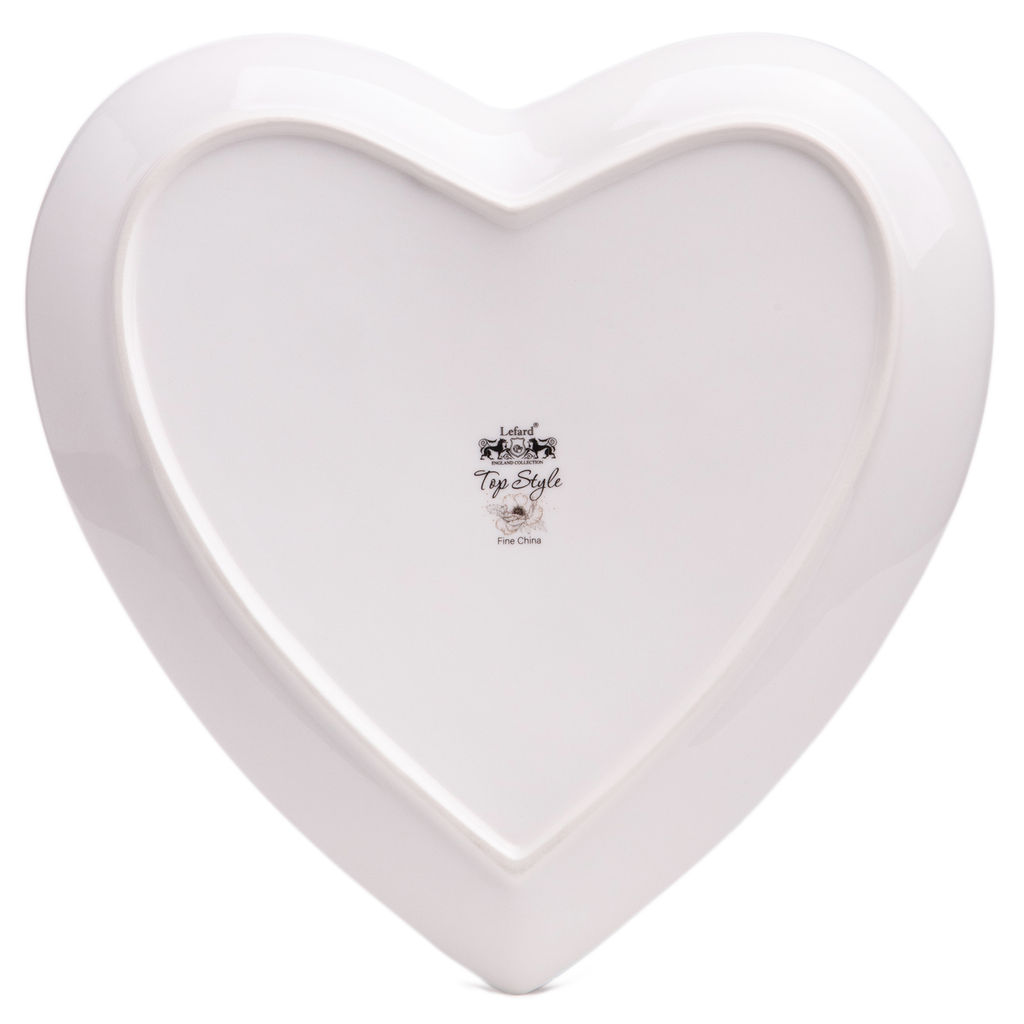 ТАРЕЛКА LEFARD TOP STYLE СЕРДЦЕ 21,5*2 СМ  фото 4