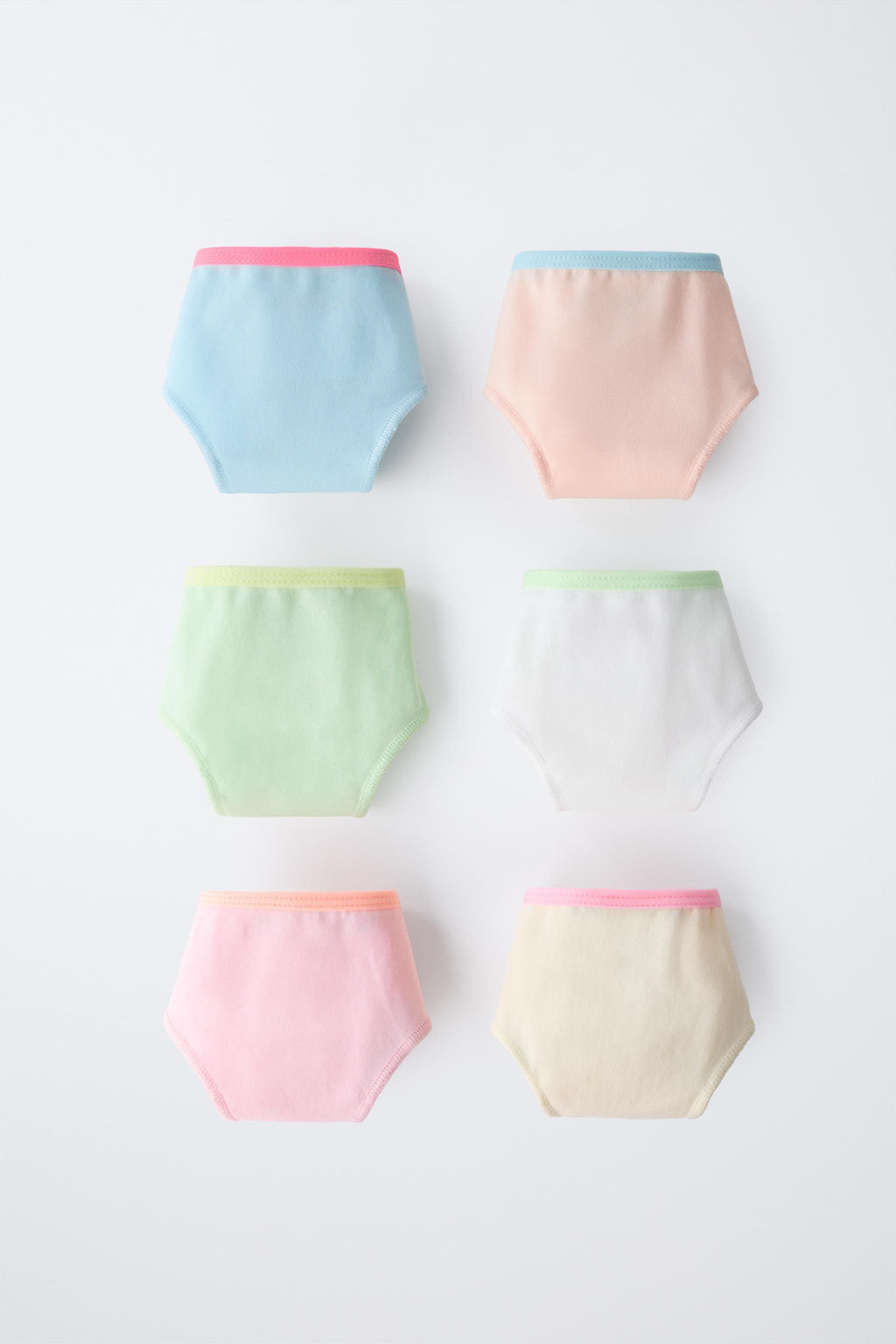 6-14 YEARS/ SIX-PACK OF BRIEFS WITH NEON DETAILING - Zara фото 5