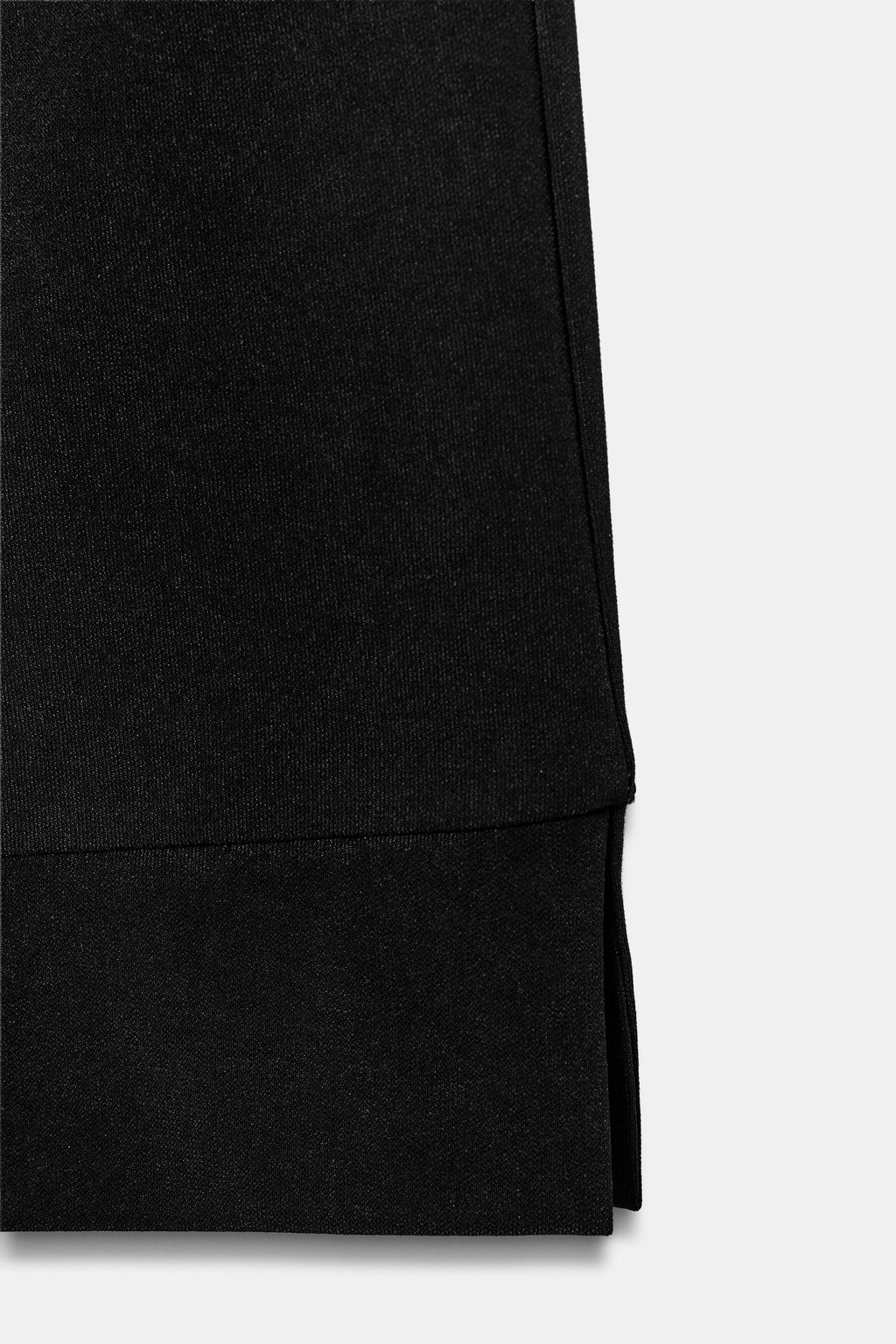 PANTAL?N RECTO CREPE ABERTURAS / Negro - Zara фото 7