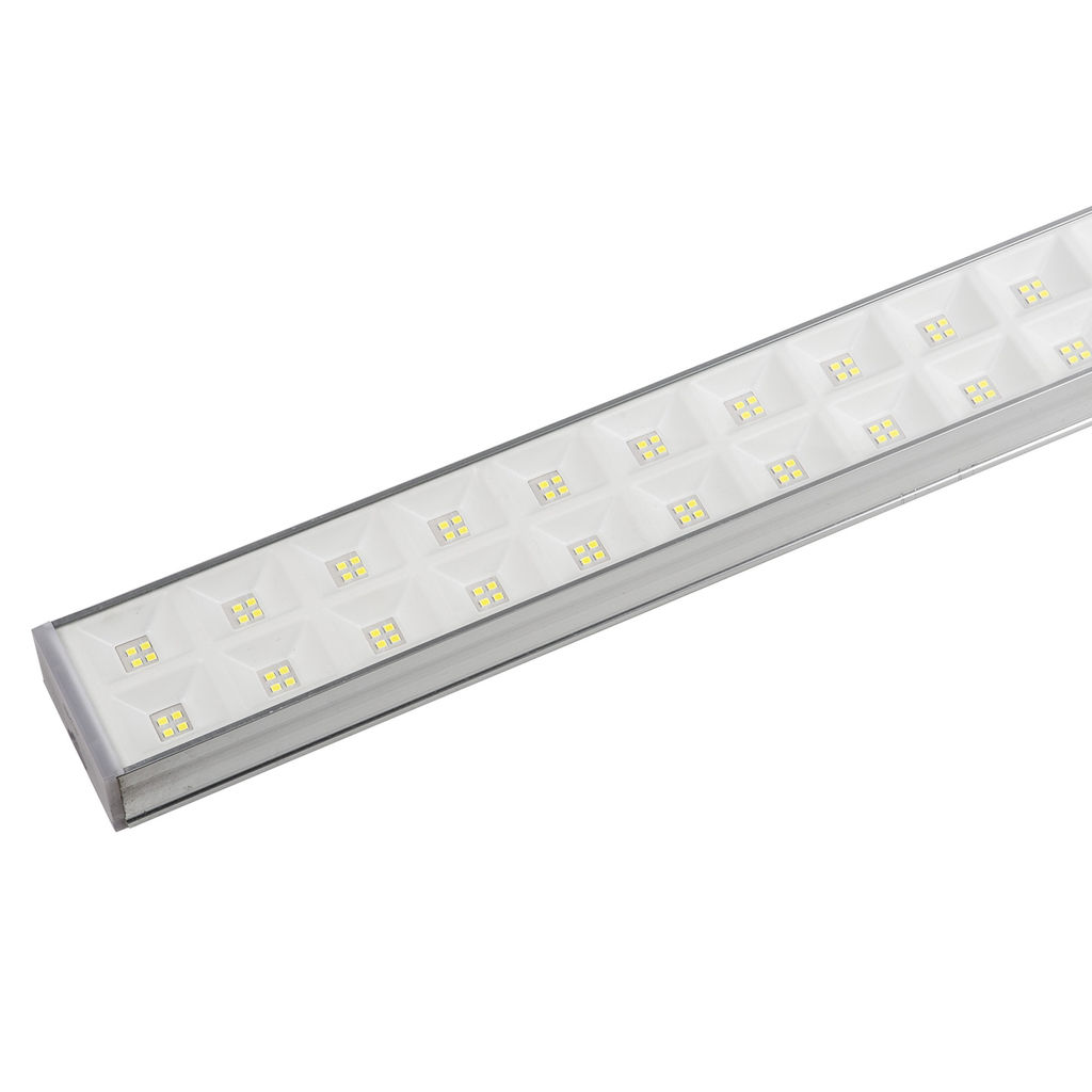 ULO-FL120C-100W/6500K/K SILVER LINKABLE Светильник светодиодный накладной, соединяемый. Дневной свет (6500K). Корпус серебристый. Угол 120 градусов. ТМ Uniel