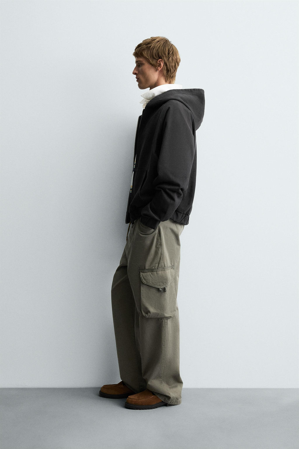 BOXY FIT HOODIE - Zara фото 4