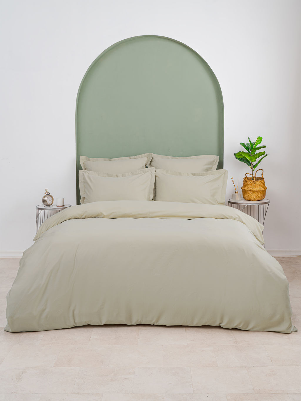 КПБ СОН-АТЕЛЬЕ Сатин 19300 туманный/Евро - Шуйские ситцы фото 2