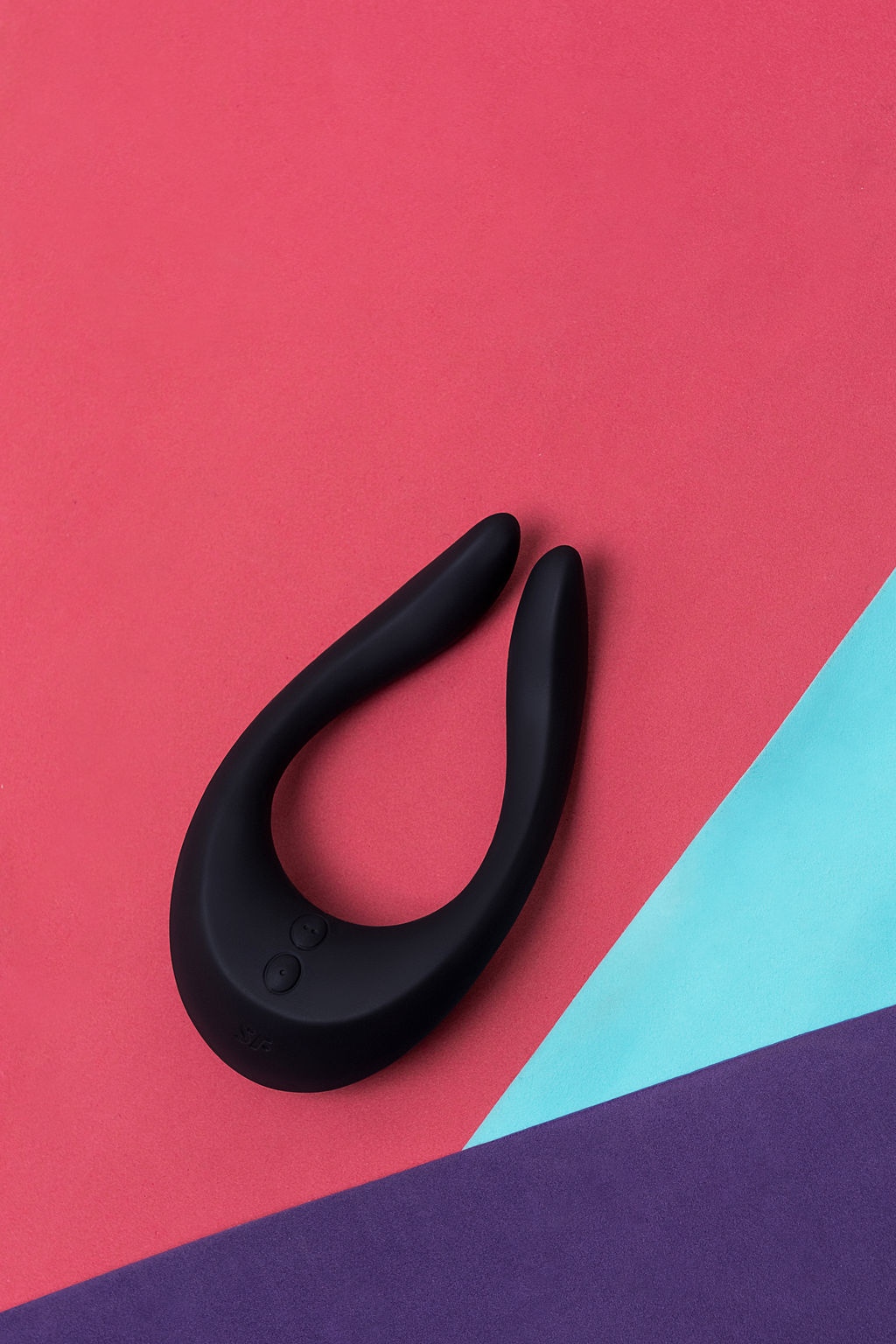 Многофункциональный стимулятор для пар Satisfyer Endless Joy, силикон, чёрный, 13,5 см.
