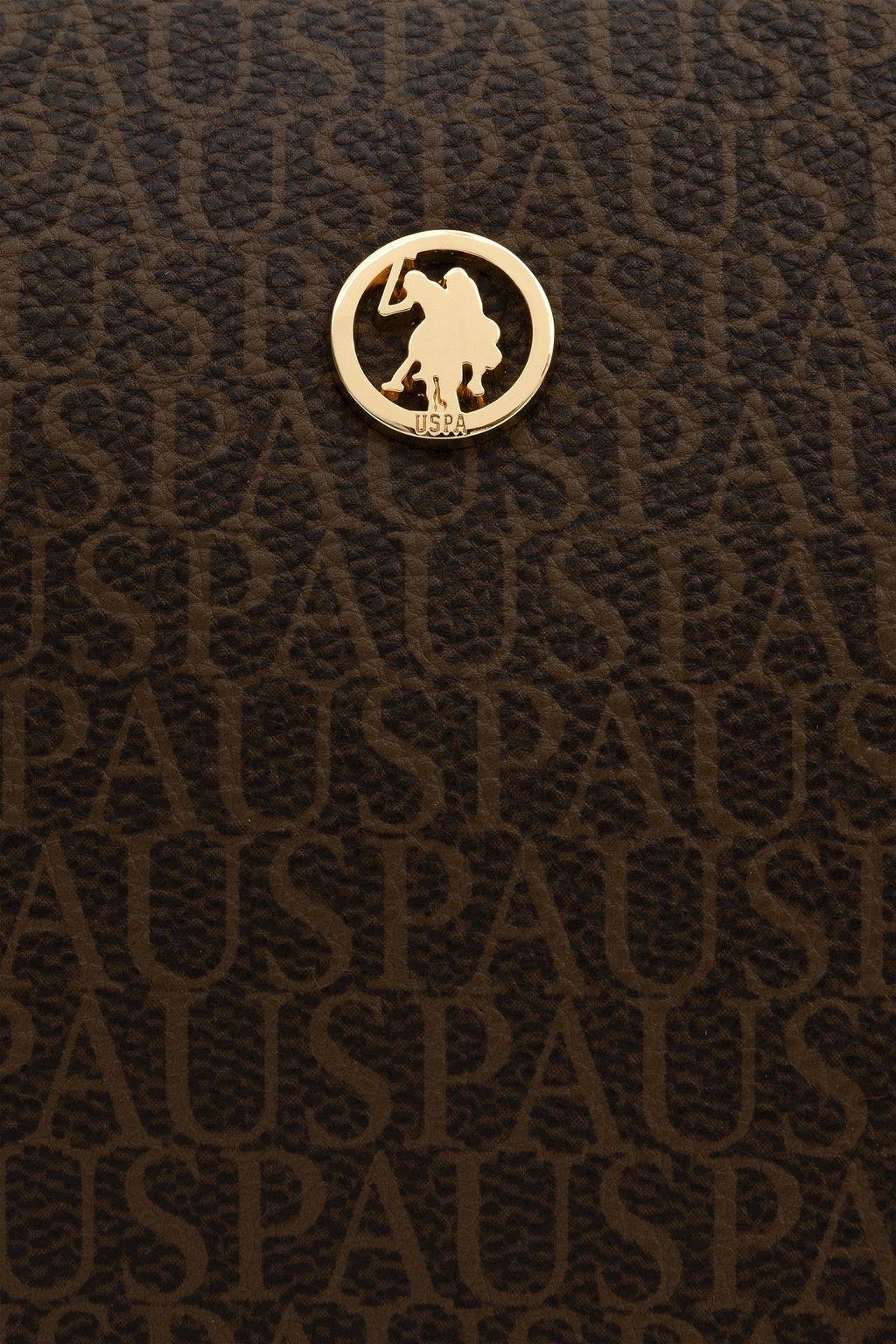 U. S. Polo Assn Женская коричневая сумка - U.s. polo assn фото 6