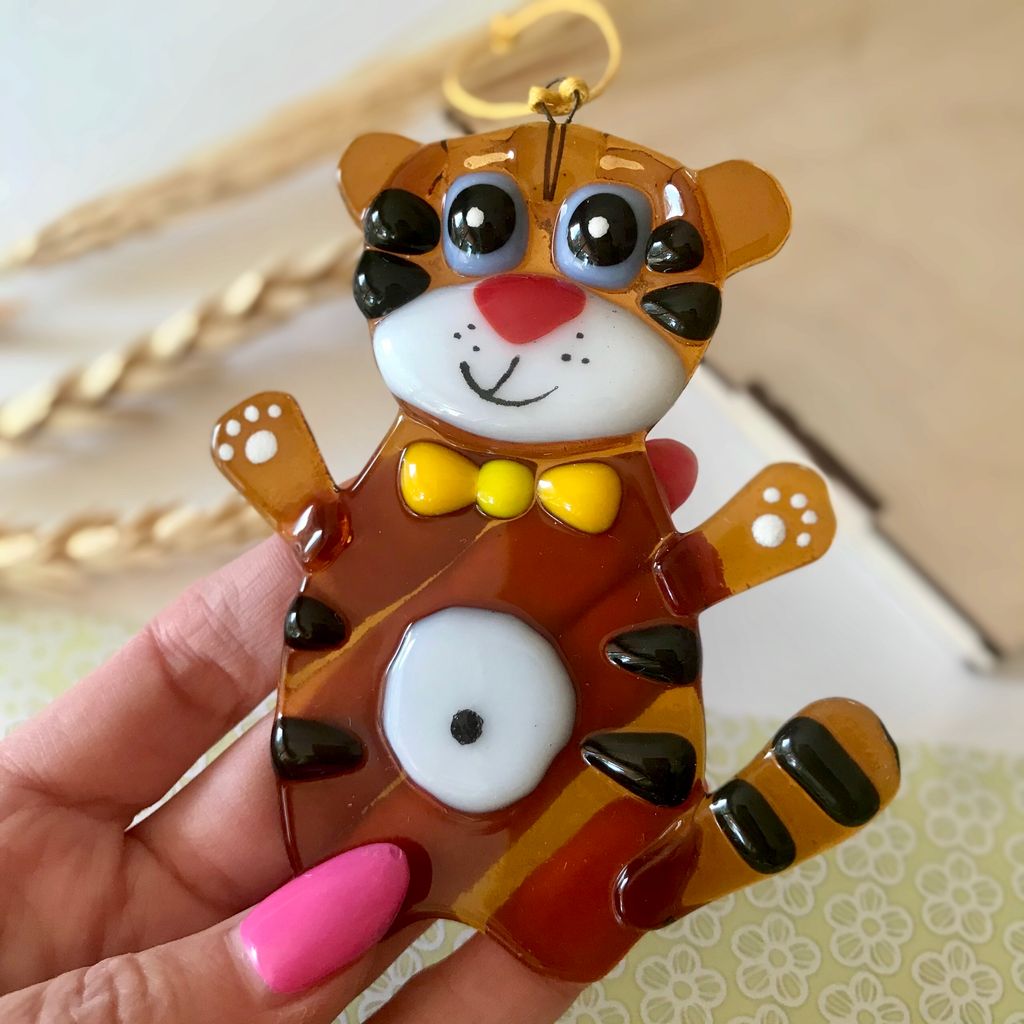 Сувенир Тигренок с бантиком - Стрекоза фото 3