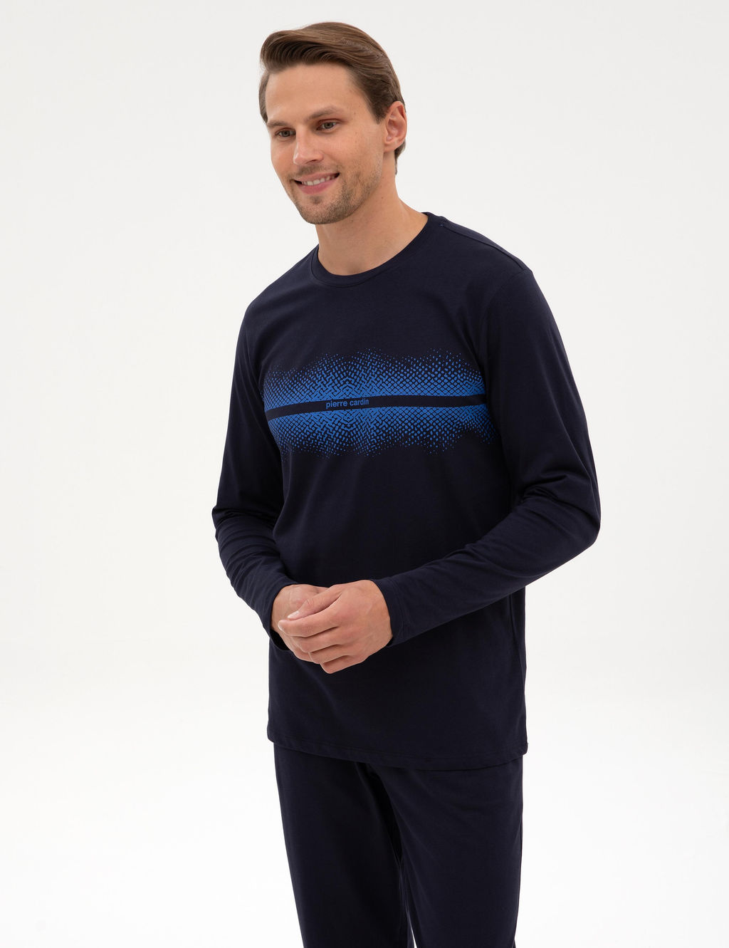Lacivert Pijama Tak_m_ - Pierre cardin фото 3