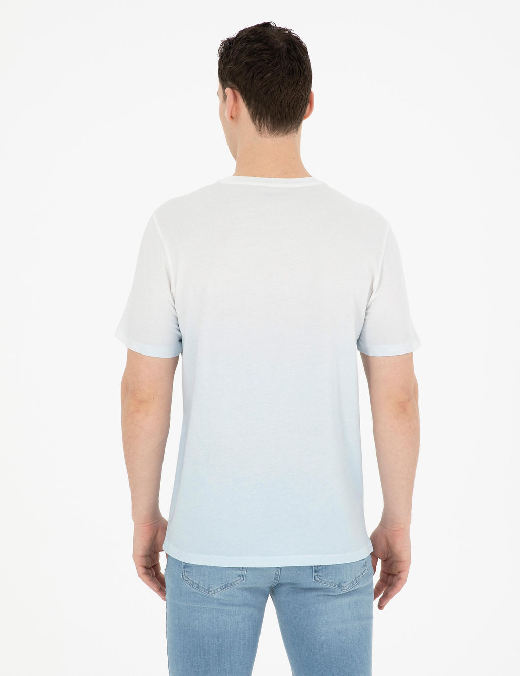 A__k Mavi Regular Fit Ti__rt