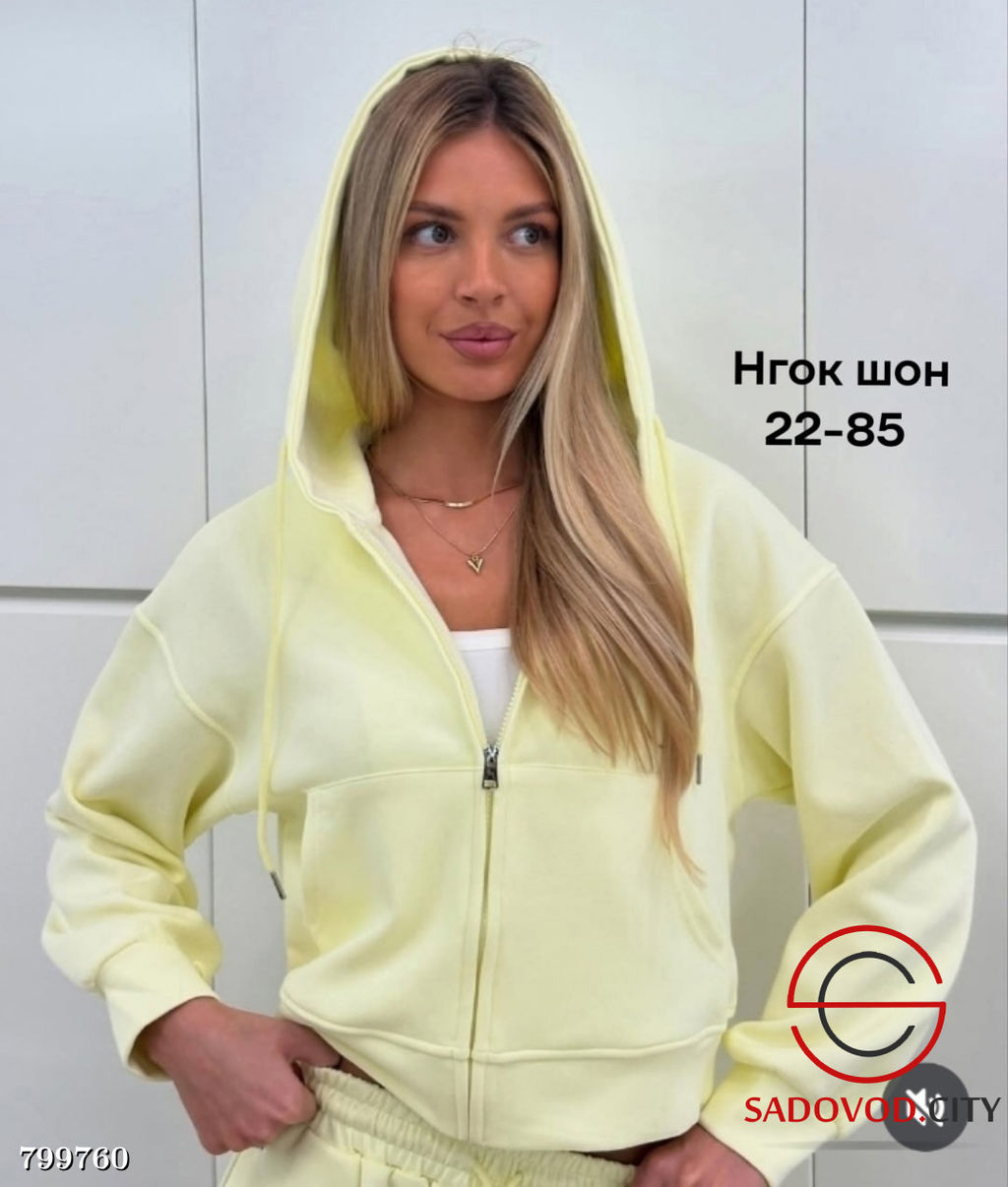 Толстовка женская на молнии - Bruno фото 2