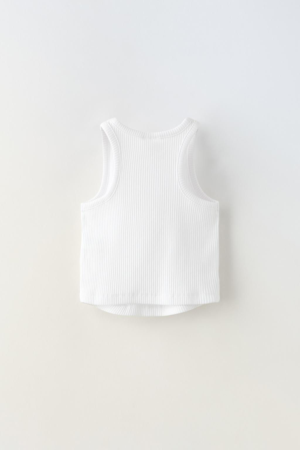 RIBBED RACERBACK TOP - Zara фото 2