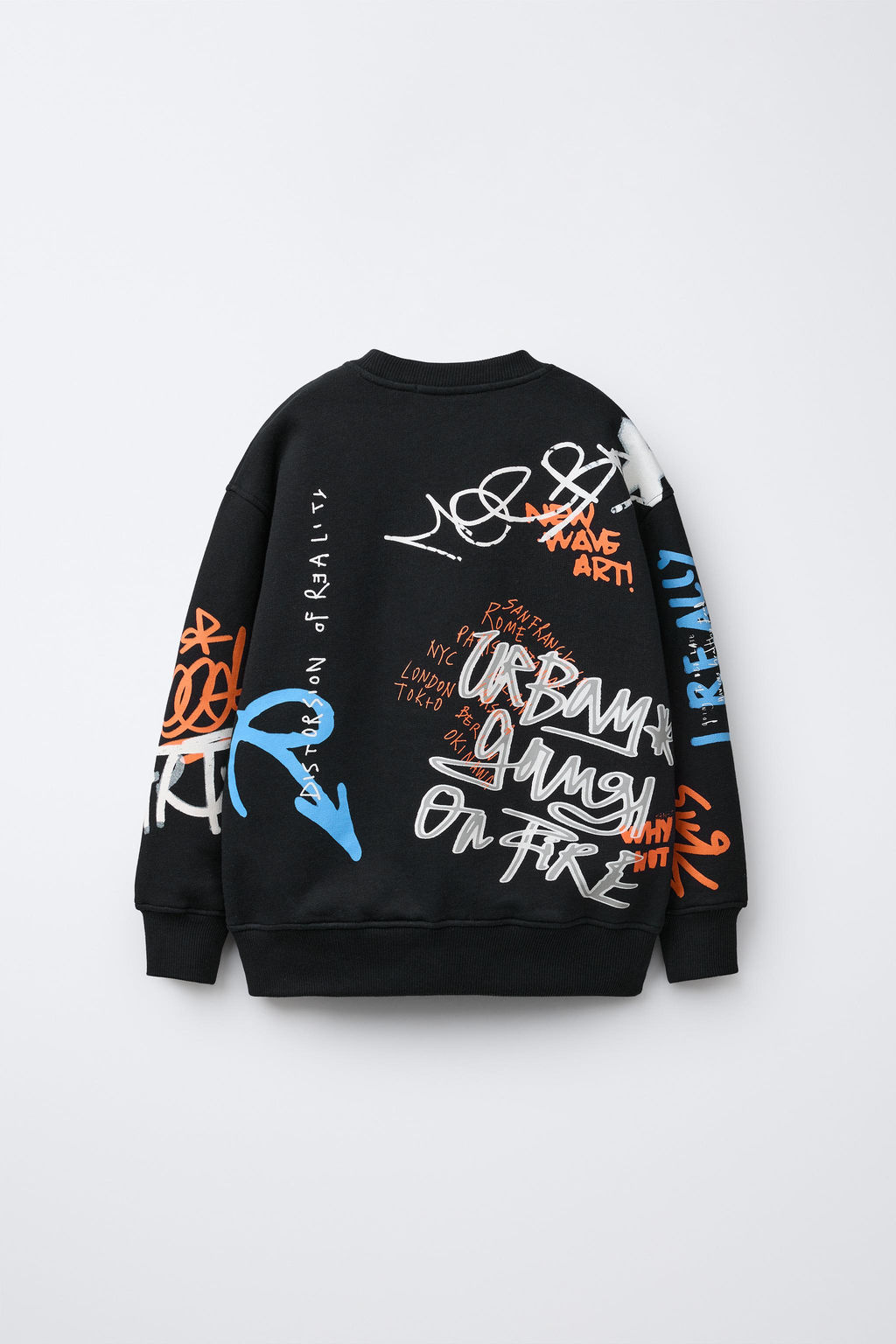 GRAFFITI PRINT SWEATSHIRT - Zara фото 2