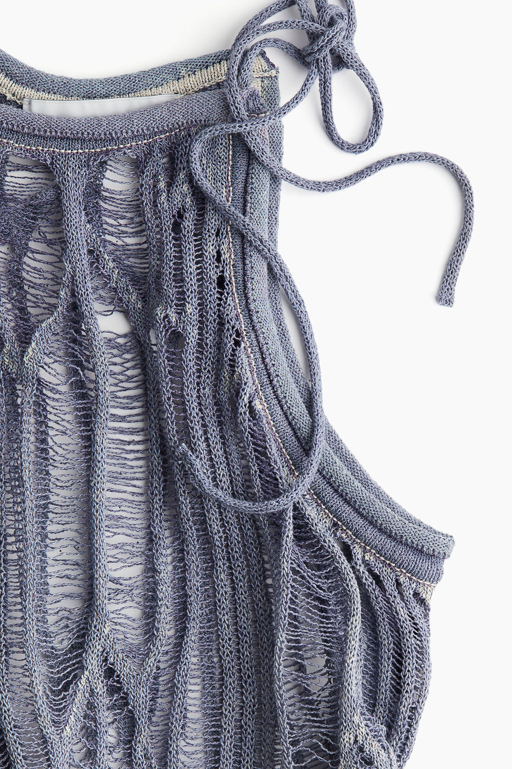 Top de punto con tirantes de lazo - H&m фото 3