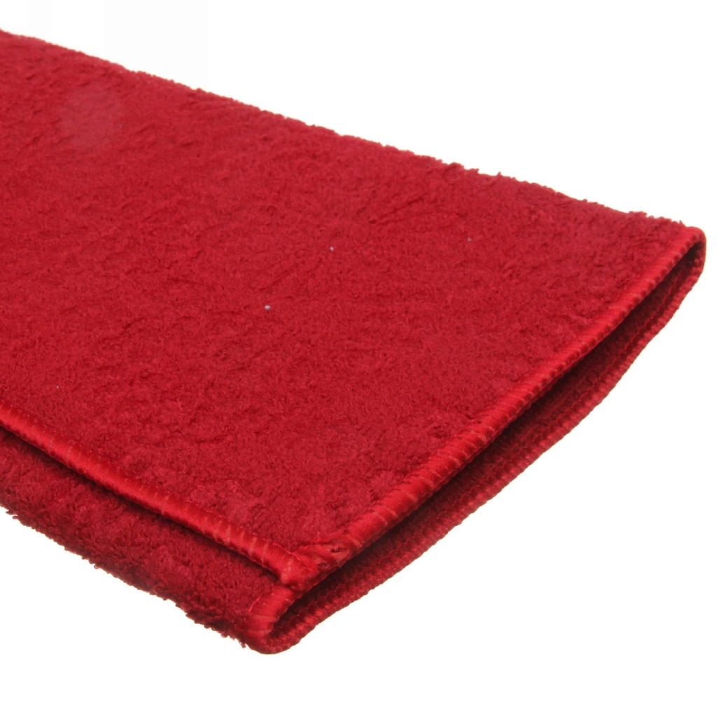 Цена за 2 шт. Коврик для сушки посуды 38*50см "Ромашки" красный