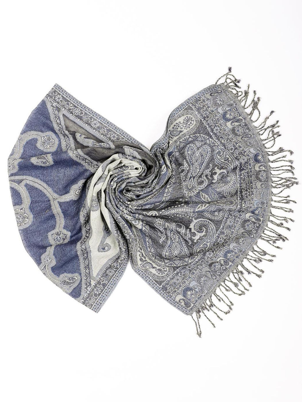 Палантин (шерсть100%) № Тк700/119 - Ганг фото 2