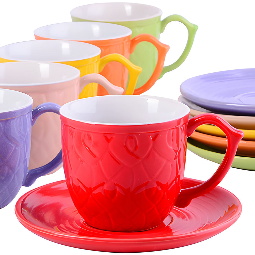 Чайный сервиз 12 пр. 240мл под/уп LR (6шт) арт. 26553,26554, 26552 ВЫВОД - Полимербыт фото 4