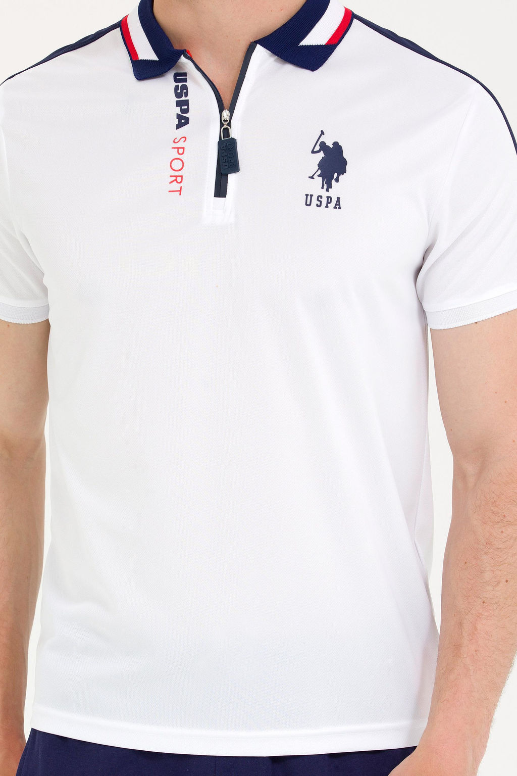 Мужская белая футболка - U.s. polo assn фото 5