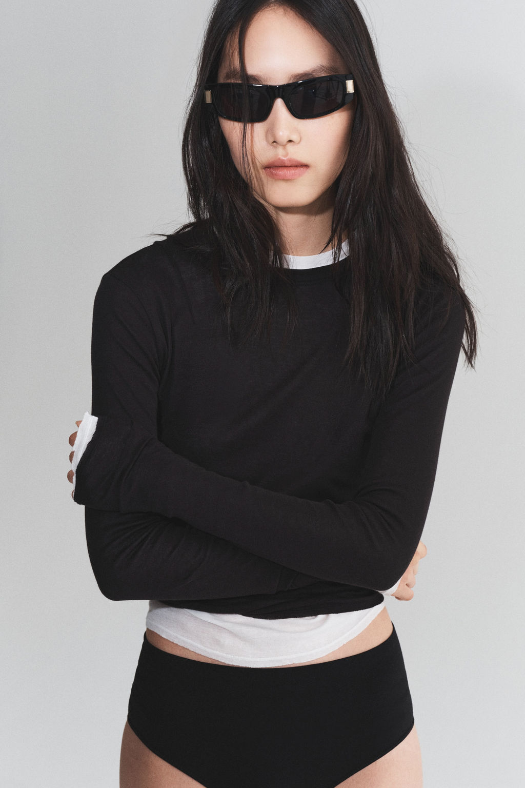 Top en algod?n pima - H&m фото 3