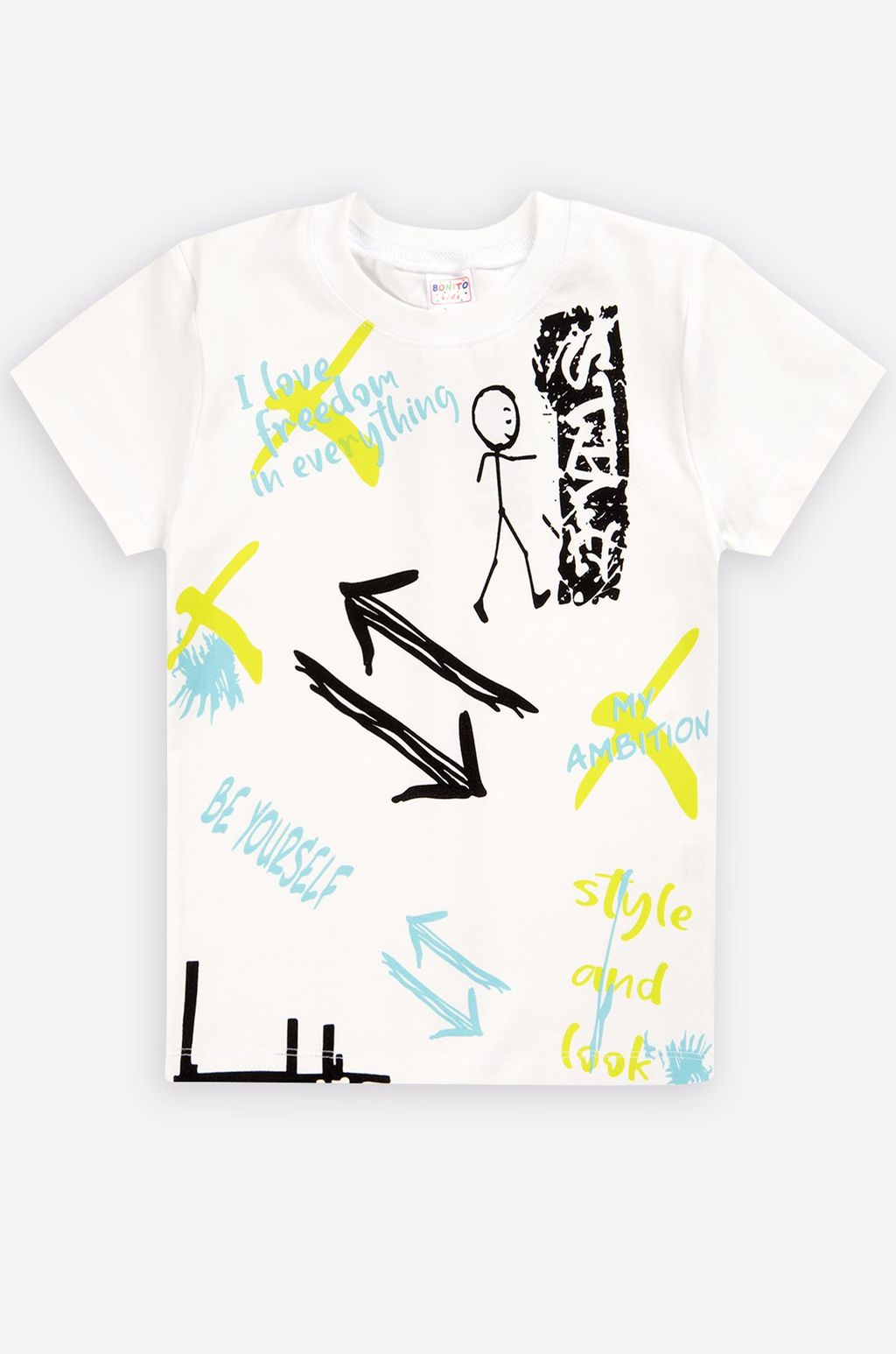 Футболка с лайкрой для мальчика Bonito  фото 14