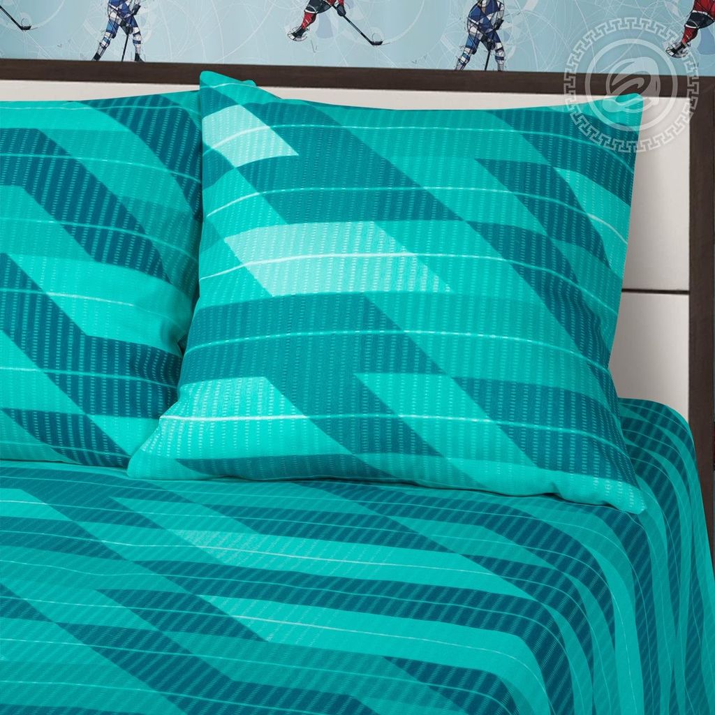 Детское белье - Бязь Хоккей (АД) 1,5-спальный (молния) - Luteks фото 3