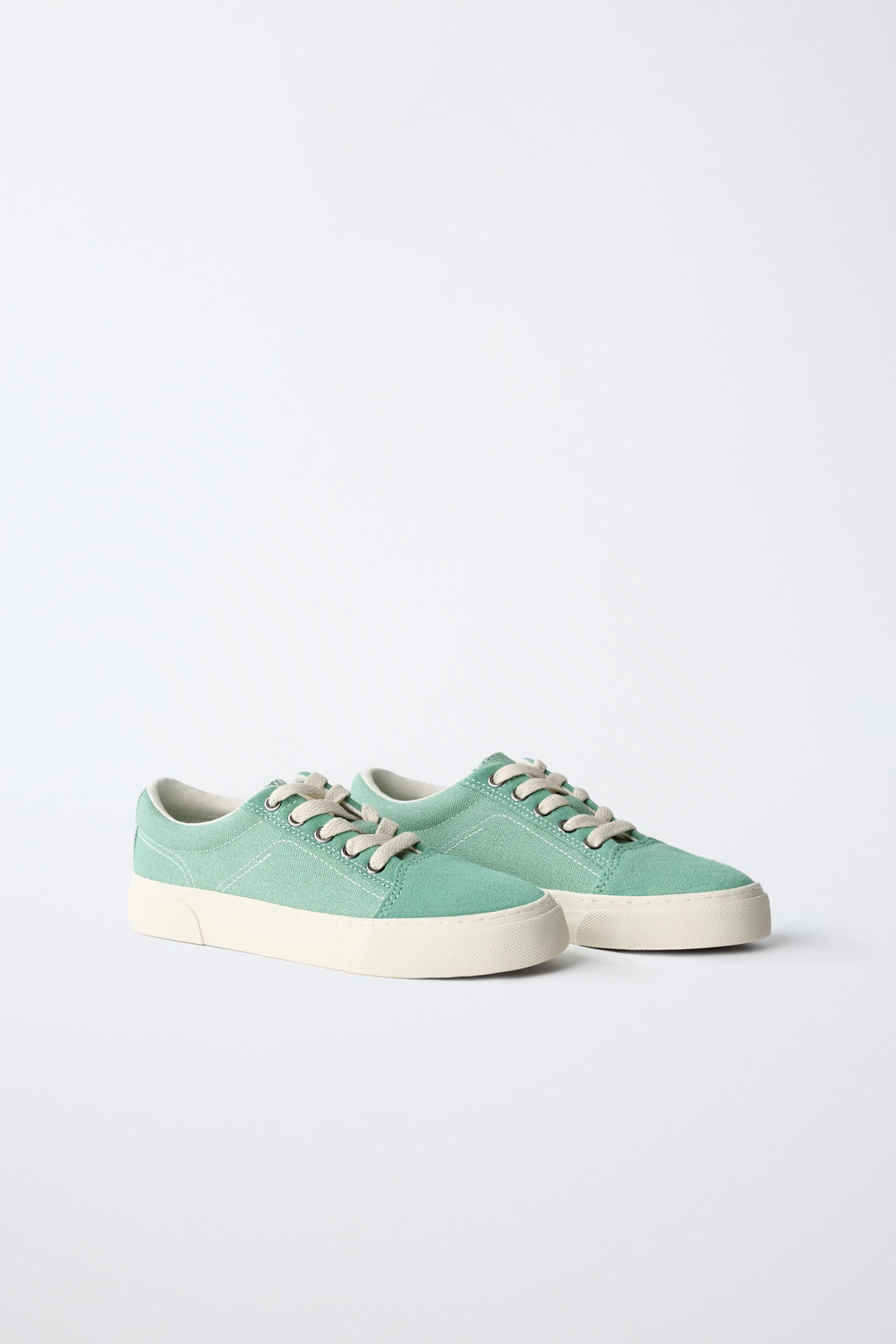 BAMBA CORDONES / Verde - Zara фото 2