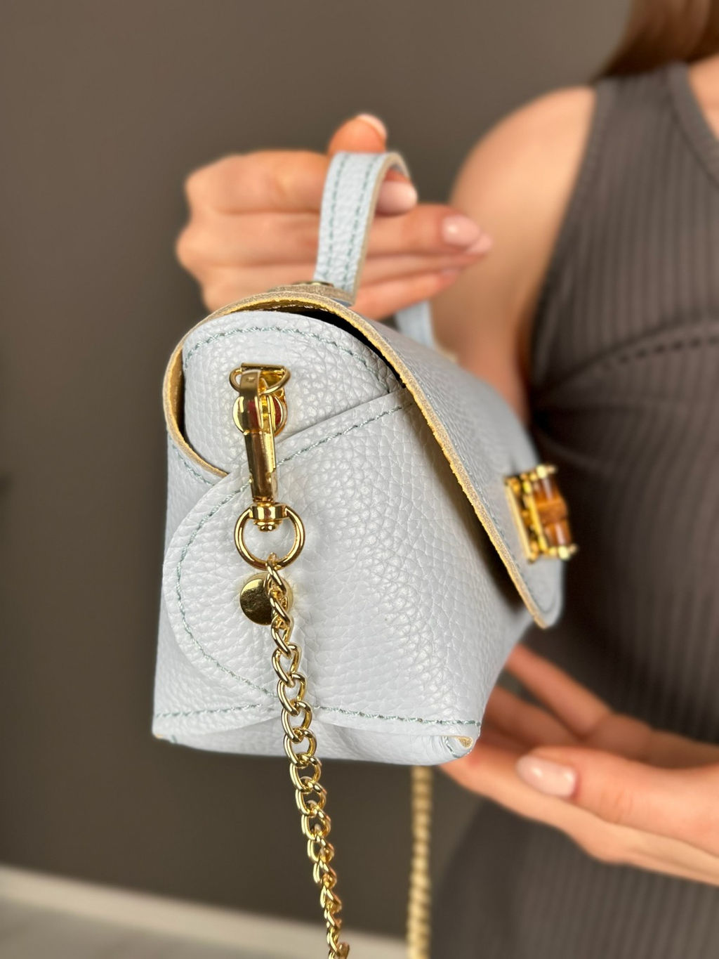 Сумка женская из телячьей кожи