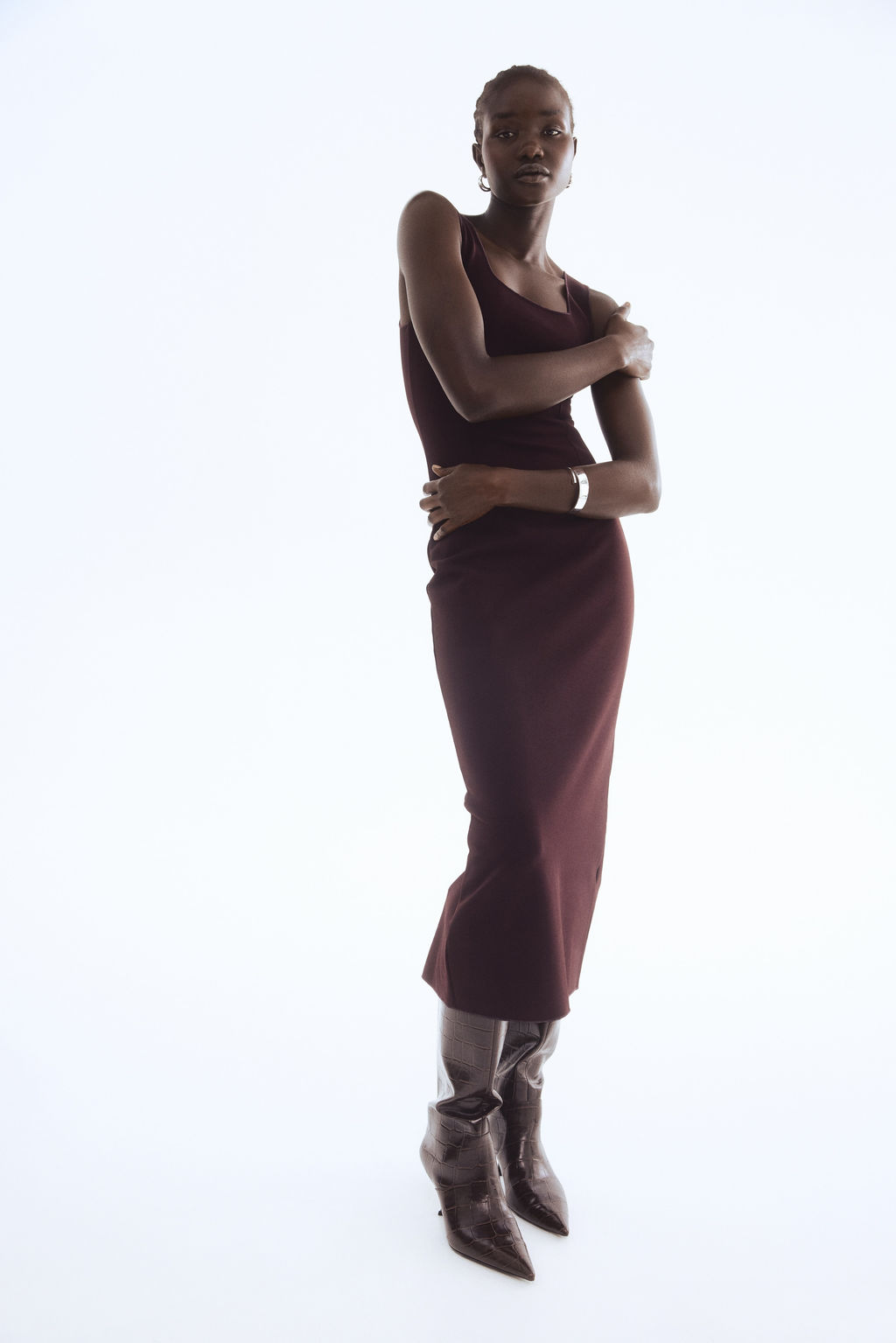 Vestido con pinzas - H&m фото 4