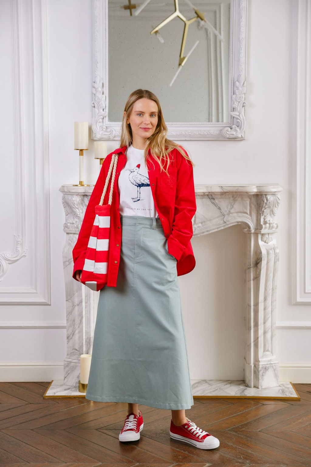 Рубашка женская Red