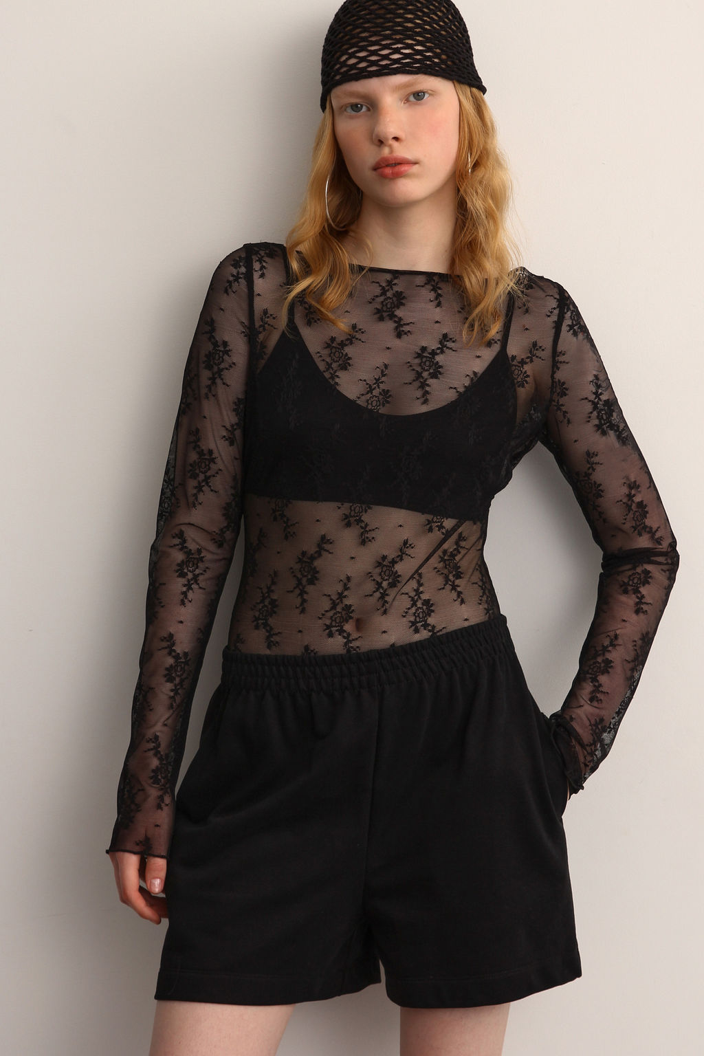 Боди из кружева с вырезом лодочка - Mollis фото 3