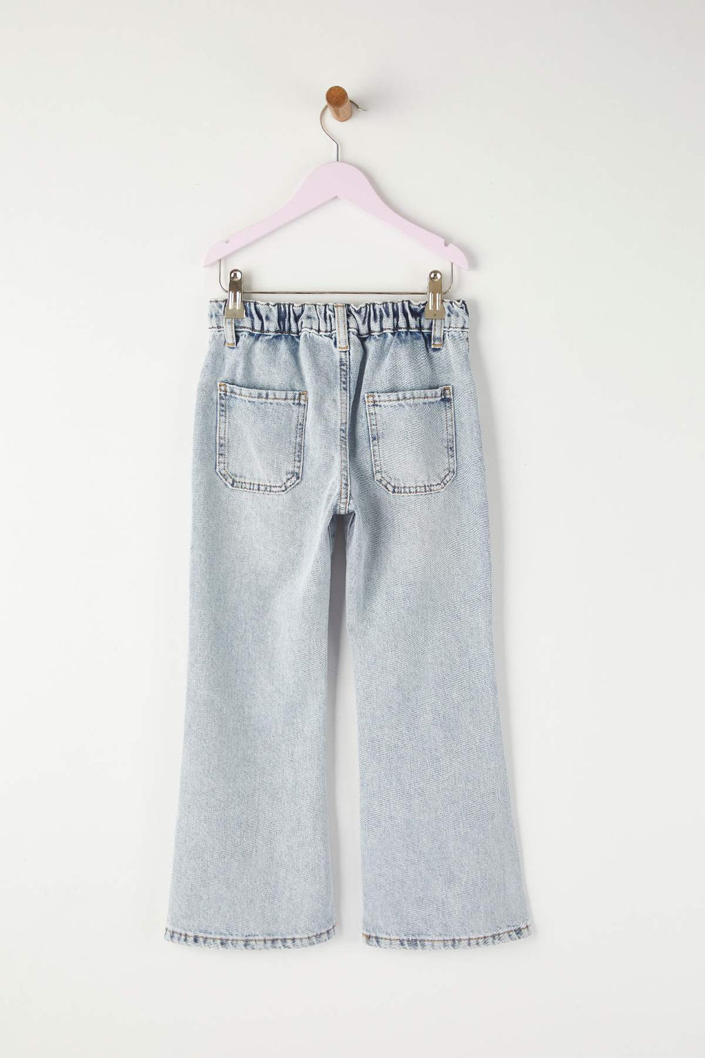 Mavi 100% Pamuk Cicekli Nak?sl?/Islemeli K?z Cocuk Denim Jeans TKDAW26JE00011 - Trendyolmilla фото 4