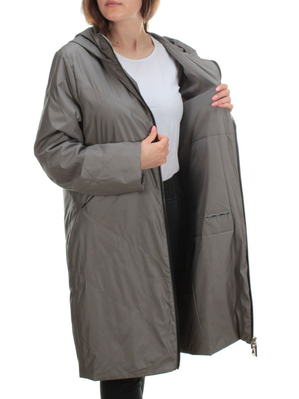 22098 SWAMP Куртка демисезонная двухсторонняя женская (80 гр. синтепон) - Fashion фото 6