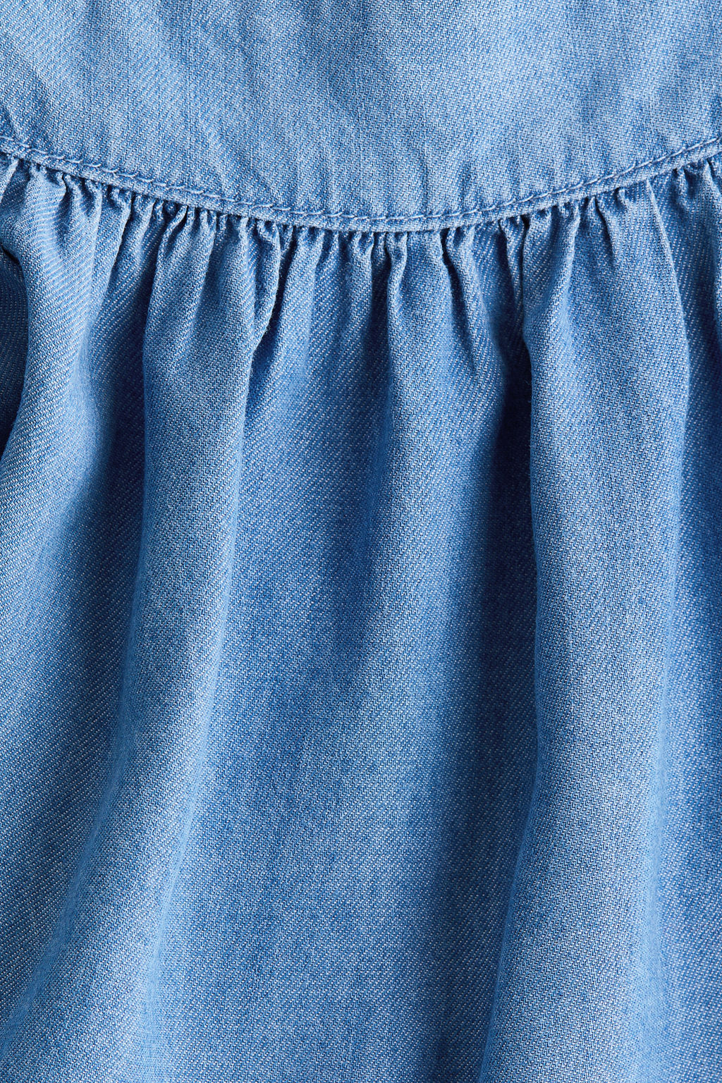 Blusa denim con manga puffy - H&m фото 4