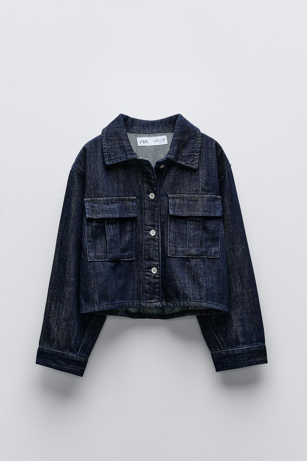 FLOWING DENIM SHIRT - Zara фото 2
