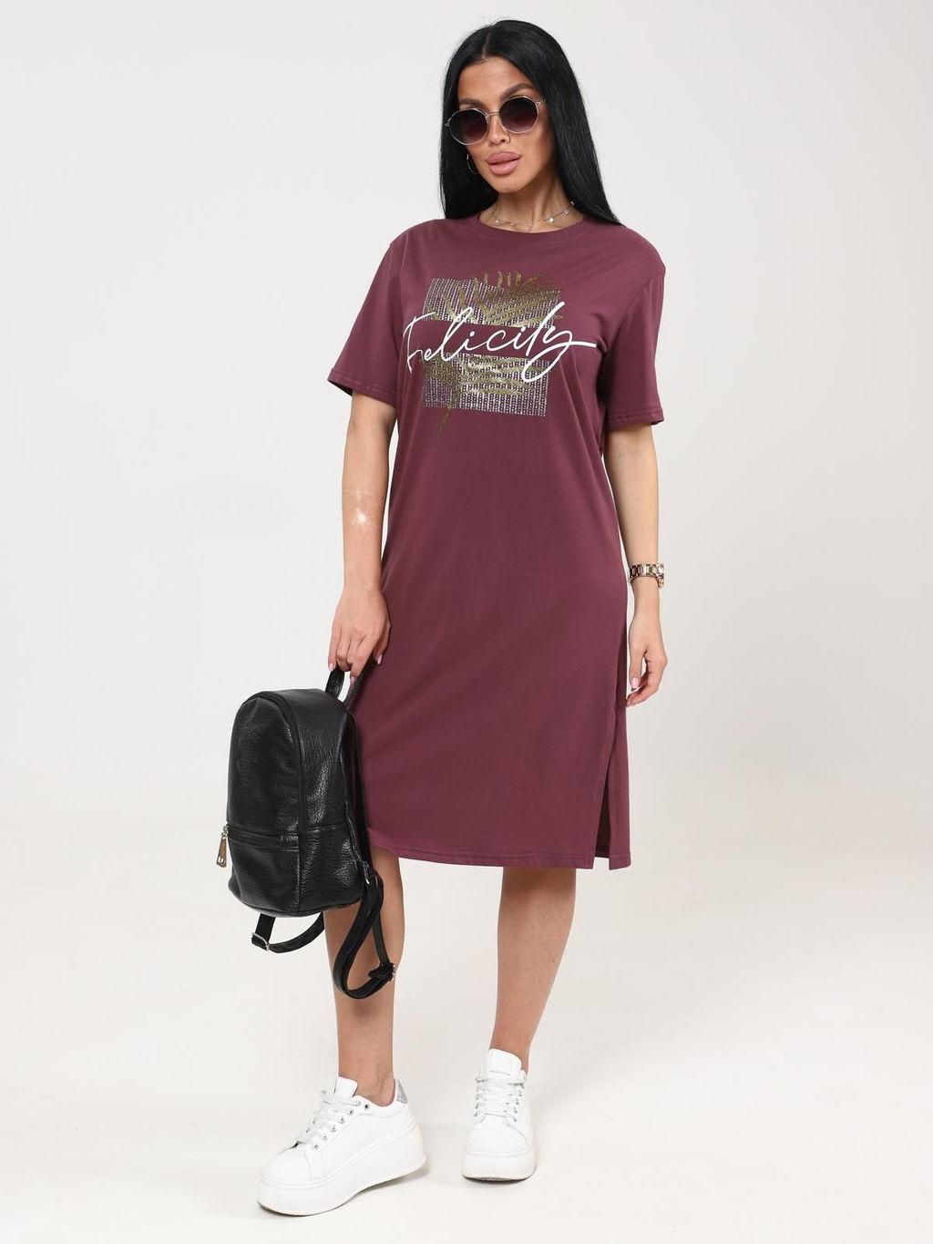 IV-CAPRIZ Сингонум - туника лиловый