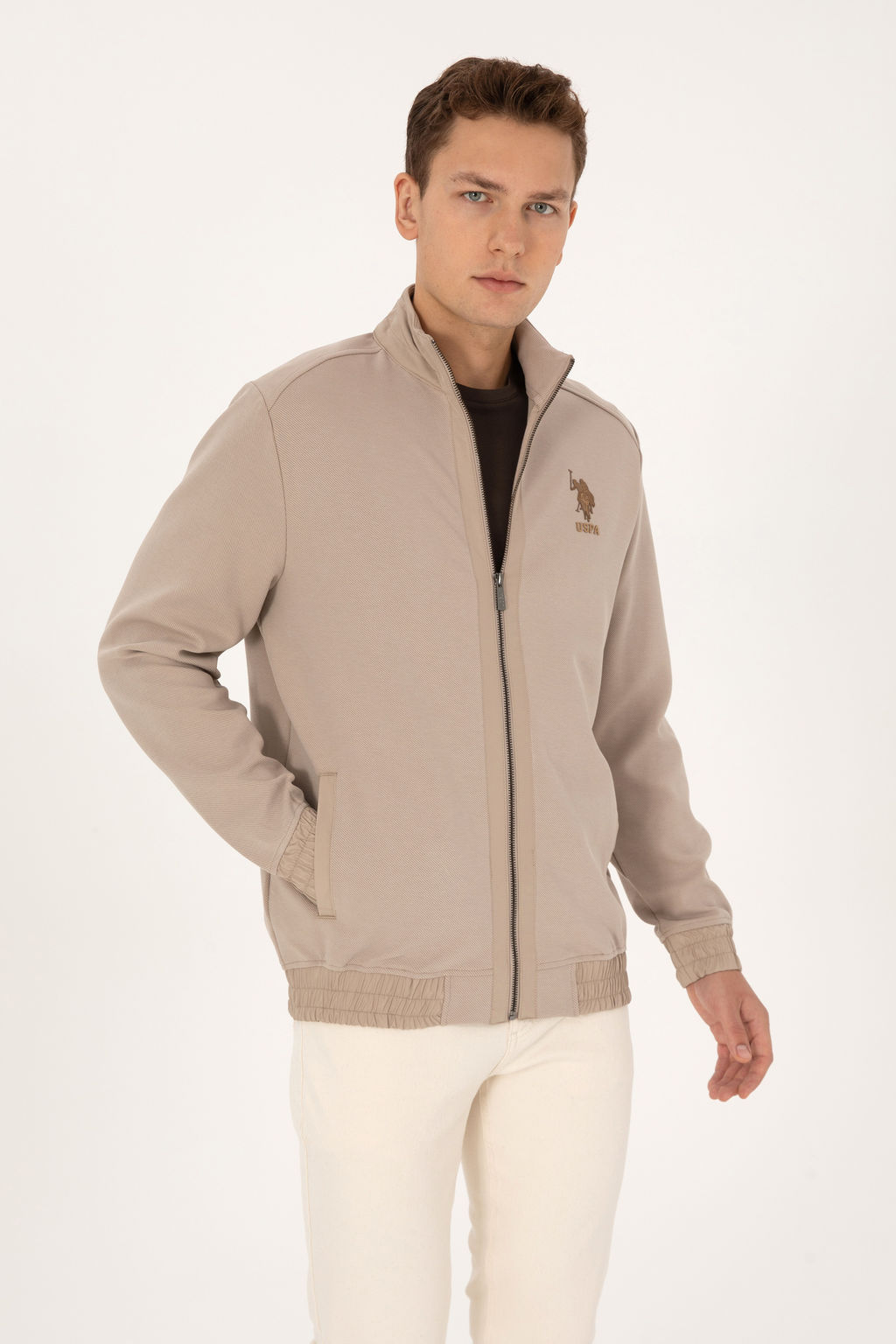 Erkek Koyu Bej _rme H_rka - U.s. polo assn фото 8