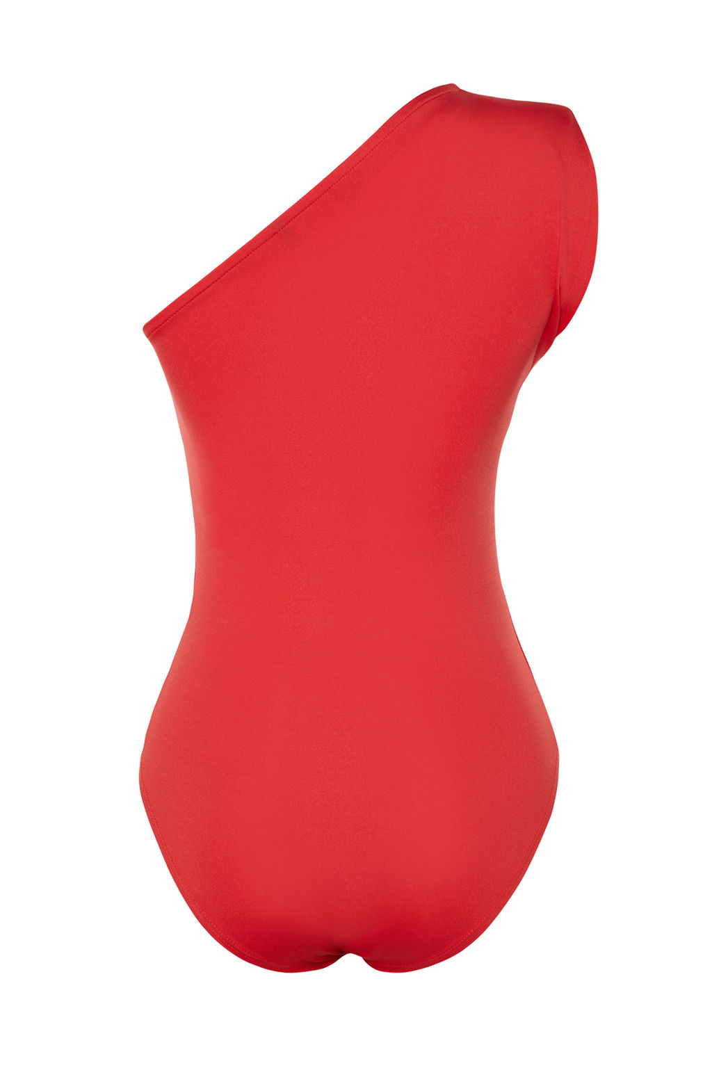 Nar Cicegi Asimetrik Yaka Esnek Alttan C?tc?tl? Esnek Orme Body TWOSS22BD00014