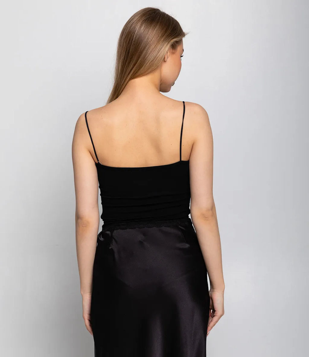 Топ #КТ286 (1), чёрный - Dommod фото 3