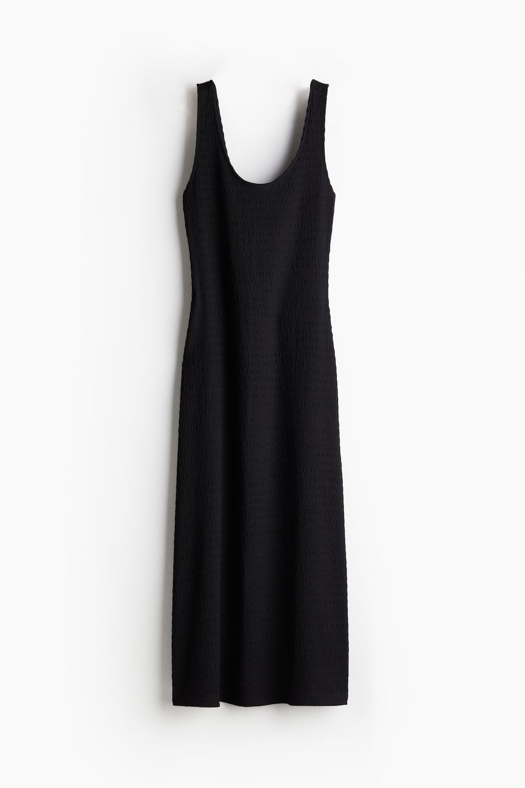Maxivestido de punto con textura - H&m фото 4