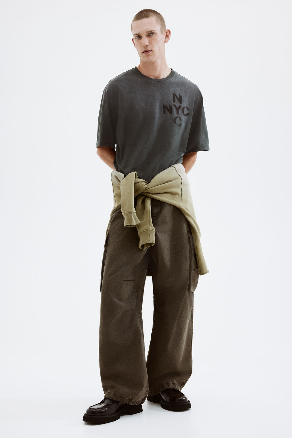Camiseta Oversized Fit - H&m фото 6