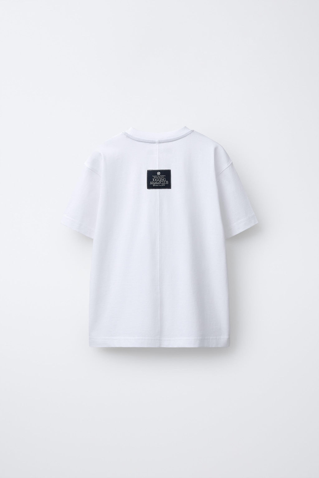 JOGGING T-SHIRT WITH LABEL - Zara фото 2