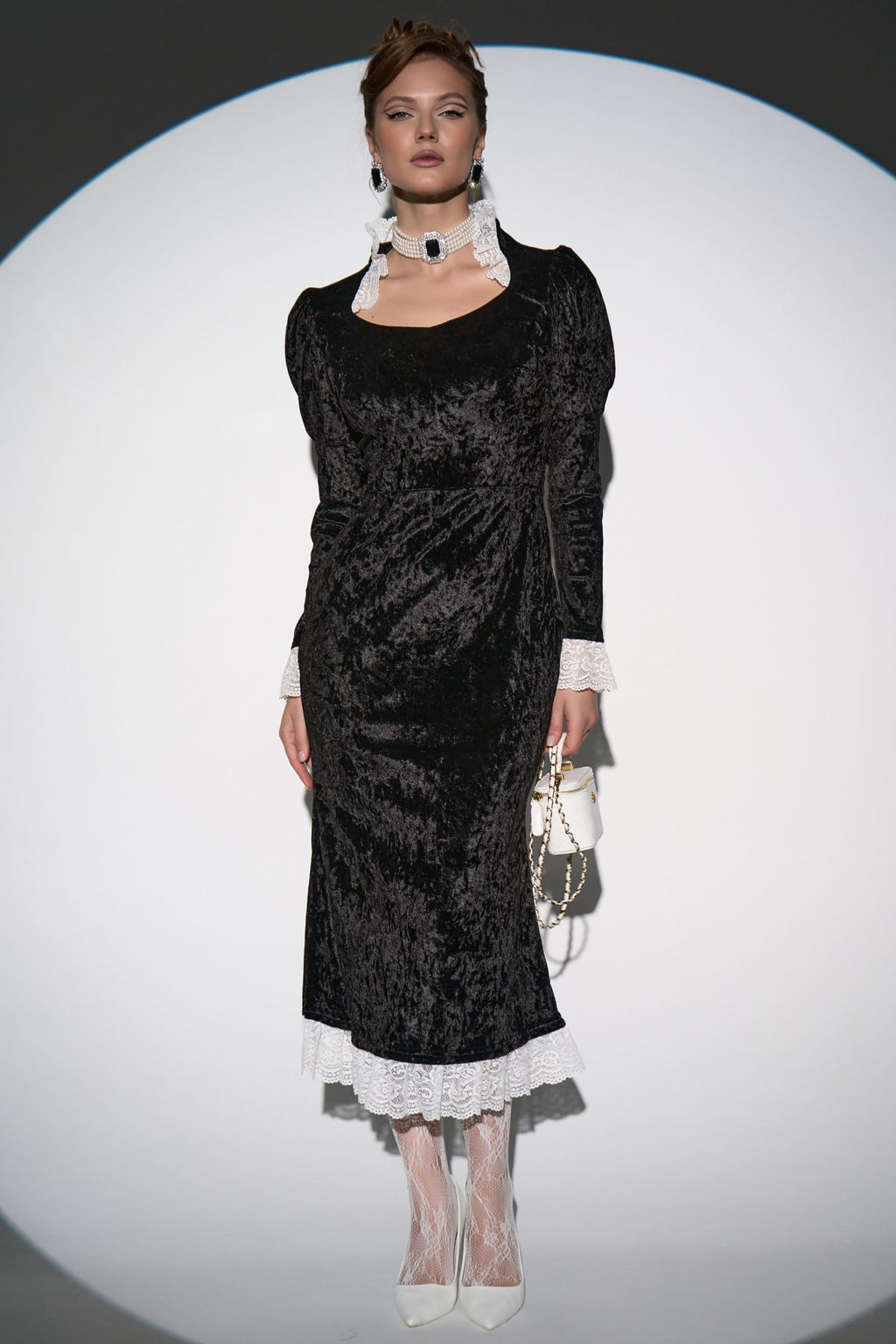 Платье Кэстл (чёрный) - Эльза фото 12