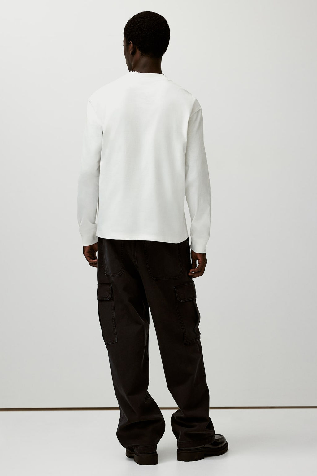 Sudadera en punto de algodon Loose Fit - H&m фото 5